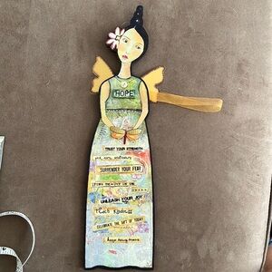 “HOPE” angel plaque